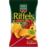Funny-Frisch Riffels Chili & Paprika 10x150g